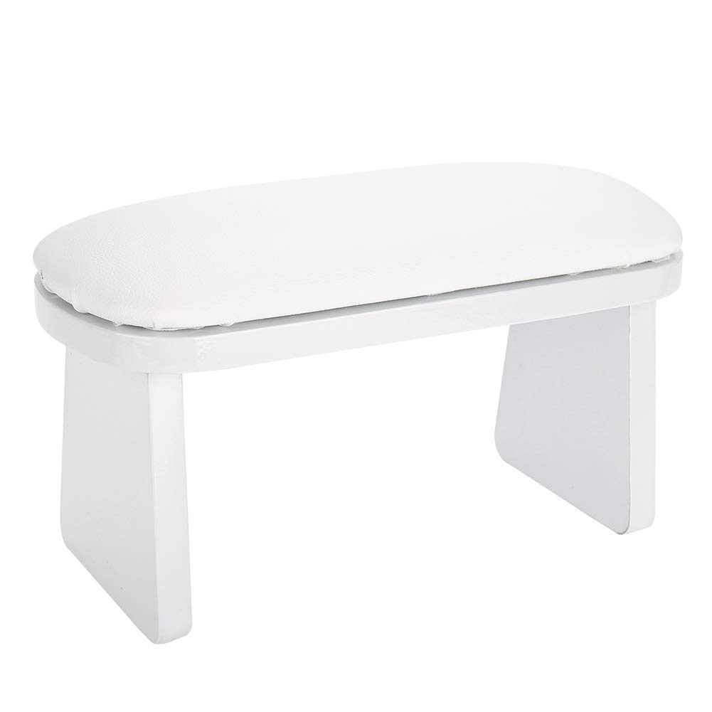 Dioche Reposabrazos para uñas, almohada de mano de piel de microfibra para manicura, cojín profesional para reposar uñas, estación de escritorio para reposabrazos, salón de manicura, 11.8 x 5.9 x 5.9