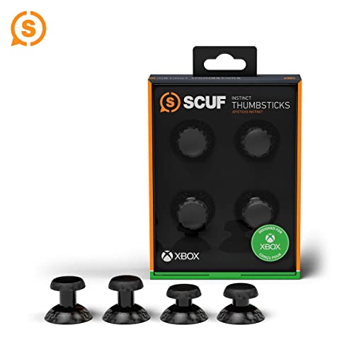 SCUF Instinct Interchangeable Thumbsticks Black 4 Pack, Replacement Joysticks Only for SCUF Instinct Pro Performance Xbox Series X|S Controller - Xbox Series X;