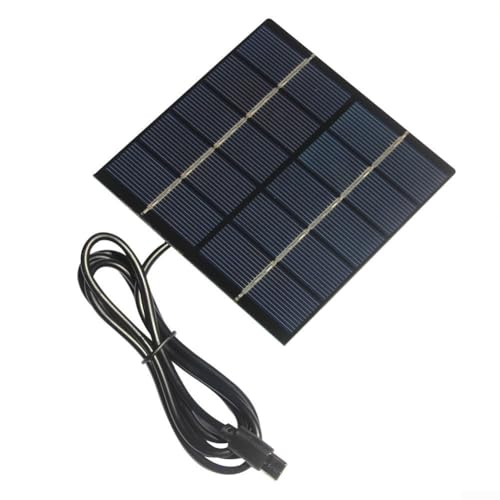 Chargeur de panneau solaire portable 1 5 W 5 V avec sortie de type C, pour appareils mobiles lors d'activités de plein air ou de voyage