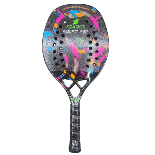 Raquete de Beach Tennis Kevlar k10 2ª Geração Seaside