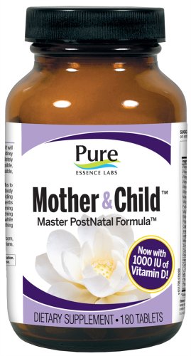 Pure Essence, Mother & Child, Master PostNatal Formula - 120 Vegetarian Tablets