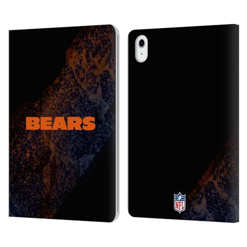 Étui Cuir iPad Air 11 Chicago Bears Logo NFL Imprimé Haute Définition