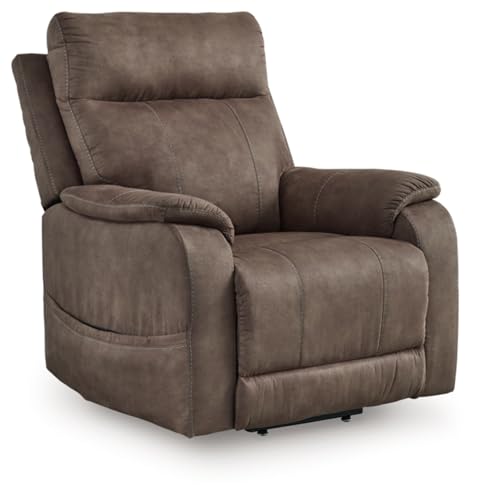 Signature Design by Ashley Crestmeade Modern Dual Motor Power Lift Recliner with...