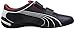 PUMA Men's Pure Jogger Hook and Loop Sneaker, Black Silver White, 11.5 M US Little Kid