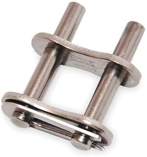 Tsubaki - 60ASD3CL - Attachment Link: 60 Industry Chain Size, 600 Stainless Steel, 3/4 in Industry Chain Pitch