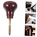 TOKIDNY Polished Stick Handle Cane Handle Replacement Walking Stick Accessory Cane Head