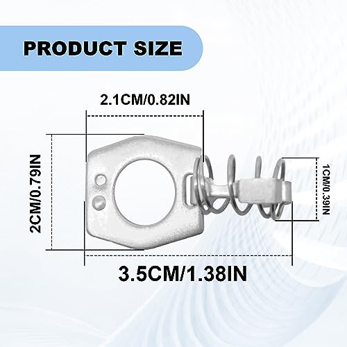 Image of 4 Pieces Water Heater Cam Lock, for Rv Lock Camper Water Heater Fastener Water Heater Door Latch Fastener Rv Spring, Rv Camper Water Heater Fastener