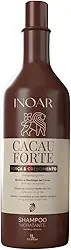Inoar, Cacau Forte, Shampoo Fortalecedor, Crescimento Saudável e Nutrição Intensa, Biotina e Manteiga de Cacau, Para Cabelos Enfraquecidos e Quebradiços, 1L