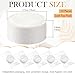 Wonderjune 10 Pcs Replacement Pads for Automatic Leak Detectors in Under Sink Reverse Osmosis Water Filtration Systems 18 mm for Mechanical Leak Detectors