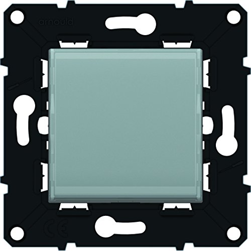 Arnould ARN51112 Interrupteur témoin 10 A Espace Evolution Enjoliveur Magnésium