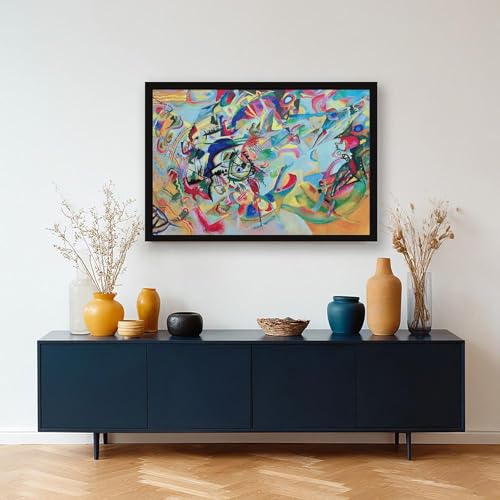 Toile Kandinsky Composition 7 art mural inspirant pour la maison - 5