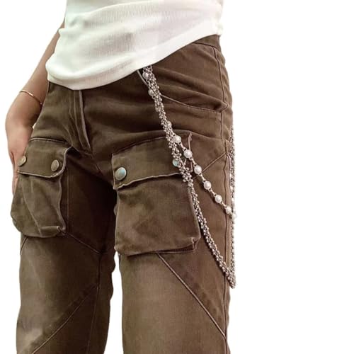 Image of Pants Chain for Men Women Jeans Chains Shorts Chains Goth Accessories Punk Hip Hop Wallet Chain