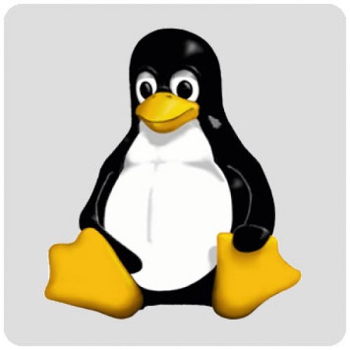 Note Book-Sticker Tux