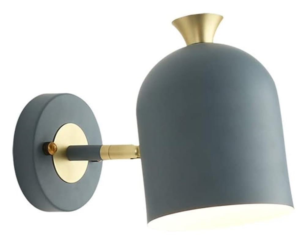 HXYSXHJUO Modern Indoor Wall Lamps & Sconces Nordic Aluminum Bedroom Bedside Mount Light Fixture E26/E27 Base for Living Room Lighting