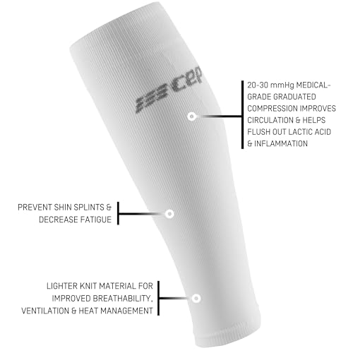 Image of CEP 2024 Women's Ultralight Compression Calf Sleeves - 20-30mmHg Athletic Running Performance