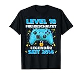 Gamer Geburtstag 10 Jahre junge - Level 10 freigeschaltet für alle kinder Gamer die ihren 10. Geburtstag feiern. Spielst Du gerne mit Kontroller beim Kindergeburtstag Computer und Videospiele an der Konsole oder PC? Tolles Geschenk zum 2014 Geburtstag