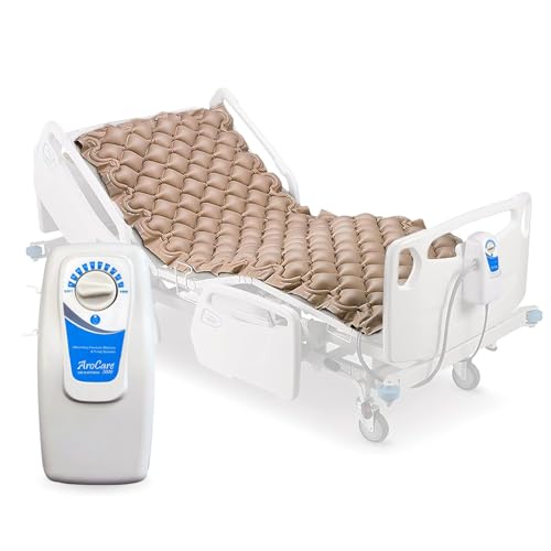 Image of AroKleen ARO Care Anti Decubitus Bubble Air Mattress for Patients Bed Sore with Pump | Anti Bedsore Anti-Decubitus Mattress Pad, Inflatable Air Bed | Bubble Mattress- 1 Year Warranty