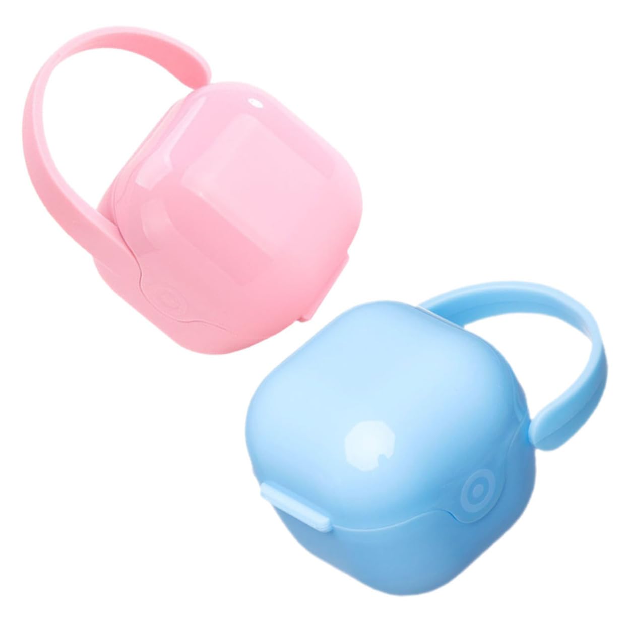 KOMBIUDA Cute Pacifier Holder Case Baby Case Storage Container Safe Easy to Clean Portable