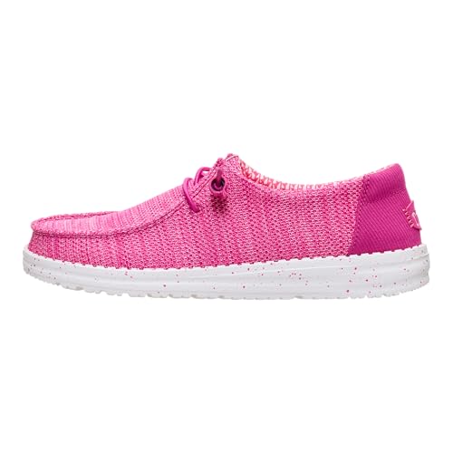 Image of HEYDUDE Women's Wendy Stretch Sox Slip On Loafer | Lightweight Stretch Mesh Easy On | Elastic Laces, Sock Like Fit