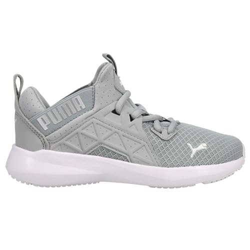 PUMA Kids Boys Soft Enzo Nxt Lace Up Sneakers Shoes Casual - Grey