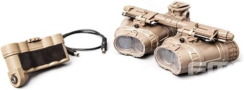 Miniatura 7 de FMA Airsoft Paintball GPNVG18 Gafas de visión nocturna no funcionales, modelo táctico, caza, cosplay, maniquí, NVG L4G19, casco de montaje en