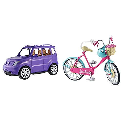 Mattel Barbie DVX58 - Geländewagen & DVX55 - Fahrrad