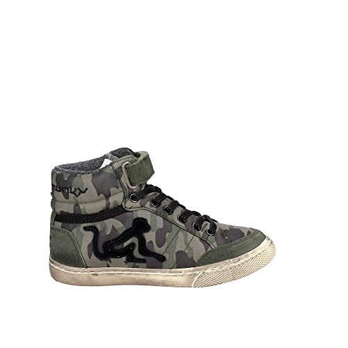 DrunknMunky Boston Camu, Sneaker a collo Alto