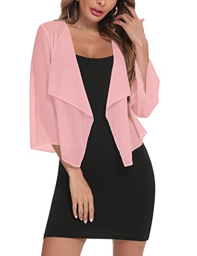 Aottori Damen Bolero Chiffon Cardigan - Leicht, Elegant und Sommerlich. Erfahren Sie hier mehr!