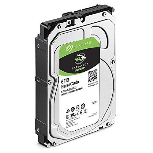 未使用 Seagate Barracuda 3.5インチ HDD 6TB x 2 Seagate Barracuda Internal Hard Drive 6TB SATA 6Gb/s 256MB Cache