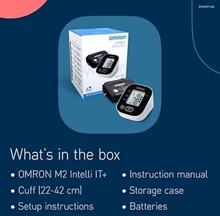 MISURATORE DI PRESSIONE DIGITALE OMRON M2 INTELLI IT HEM-7143T-EBK