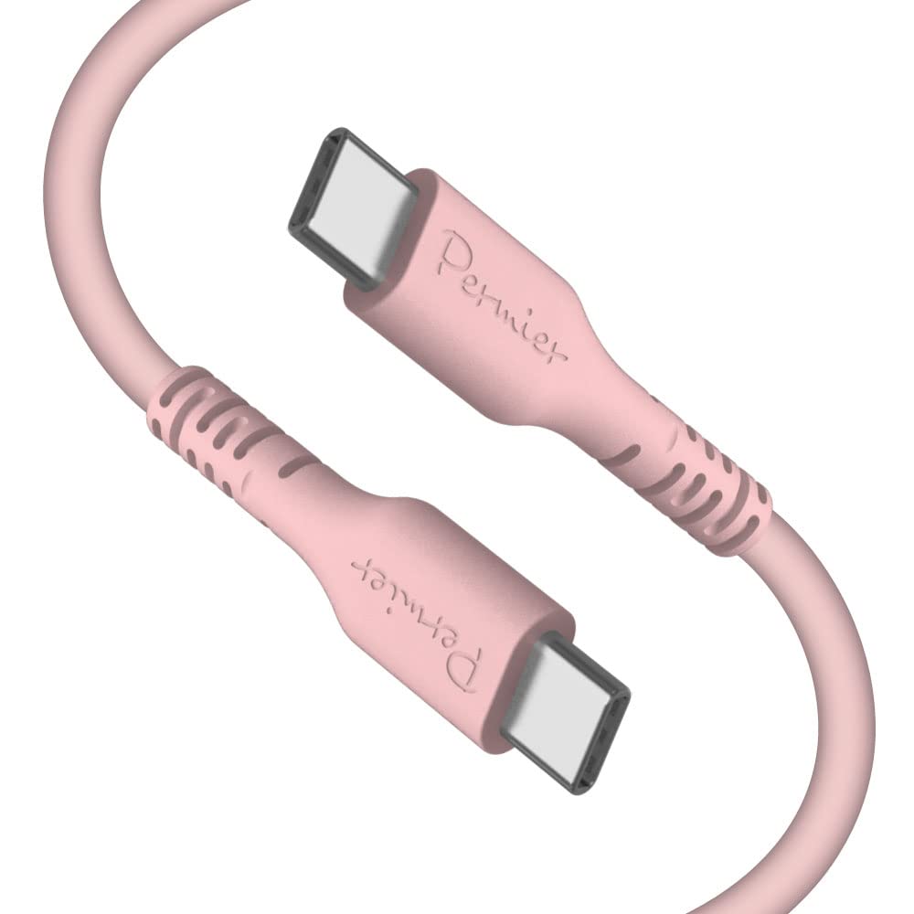 Amazon.co.jp: 多摩電子工業 Permier シリコンケーブル C to C 1.0m PR