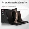 Funda magnética de fibra de aramida diseñada para Samsung Galaxy Z Fold 8 | Compatible con MagSafe, Delgada, Imán fuerte, Fibra de aramida de carbono 1500D ultradelgada, Incluye cubiertas frontal y trasera, Negro mate 4