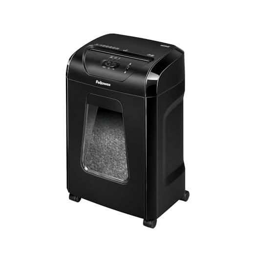 Fellowes Powershred 60MC Micro-Cut 10 Sheet Home Office Paper Shredder