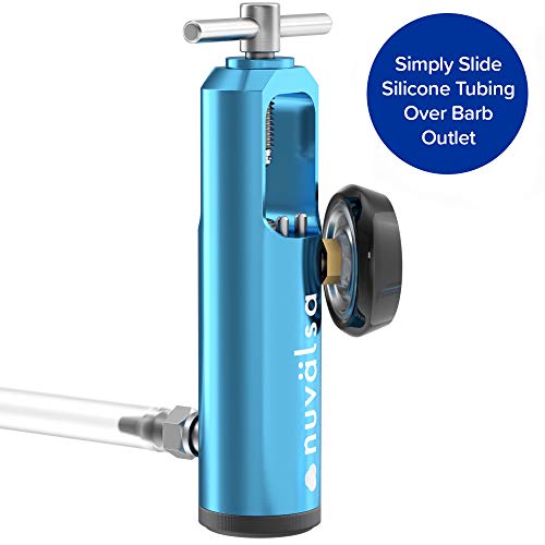 Nuvälsa Ozone Therapy Low Flow Oxygen Regulator – Easy to Use – Works with Ozone Generators – Compatible with Oxygen Cylinders up to 3,000 PSI – T-Handle Connection – CGA 870 - Image 6