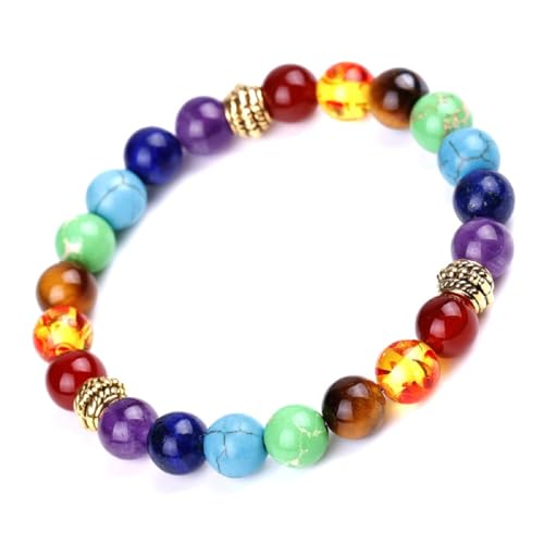 Pulsera ajustable de piedra volcánica lava 8mm 6mm miniatura 5