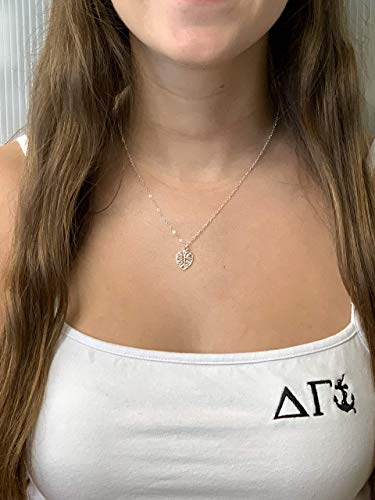Small Monstera Palm Leaf Necklaces For Women - Leaf Pendant With 925 Sterling Silver Pendant Chain - Adjustable 17" -18" Length Palm Leaf Necklace - Gifts For Her #TOP1