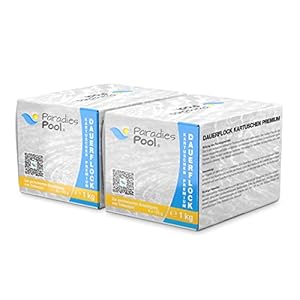 Paradies Pool Dauerflock Kartuschen 16 x 125 g