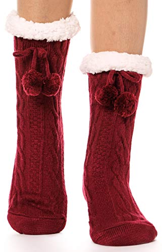 Ebmore 135 Slipper Fuzzy Socks For Women Fluffy Cozy Cabin Winter Warm Soft Fleece Comfy Thick Christmas Stocking Stuffer cover
