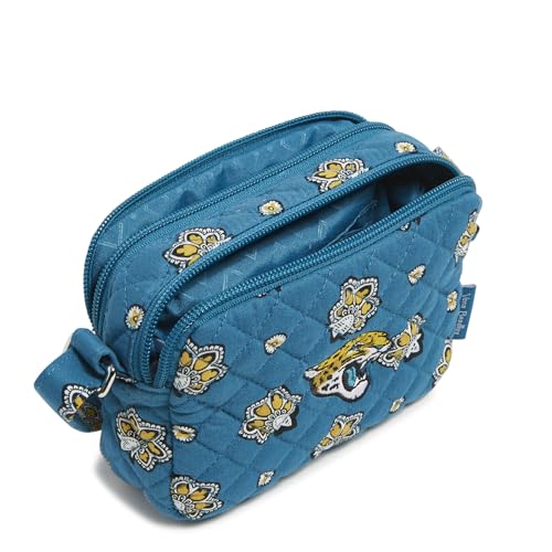 Image of Vera Bradley womens Cotton Small Stadium Crossbody Bag