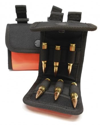 Jehn Unisex - Estuche de Cartuchos para Adultos, Color Naranja, Talla única