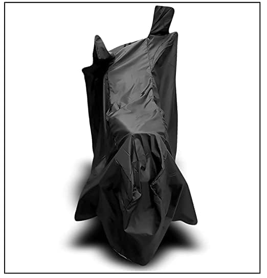 Image of Scooty - Bike Cover for Ola S1 X Scooty Bike Cover with Water-Resistant and Dust Proof Premium 190T Fabric Entire Black