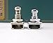 Walker & Williams Extra Long Deep Barrel Strap Locks for Thick Guitar Straps For Acoustic, Electric, And Bass Guitars