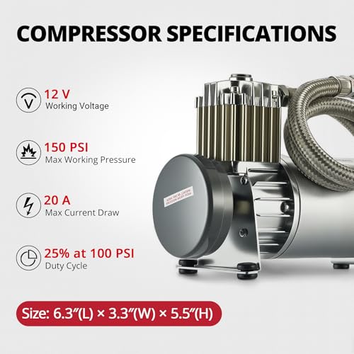 EVIL ENERGY 12V Air Compressor Tank Kit
