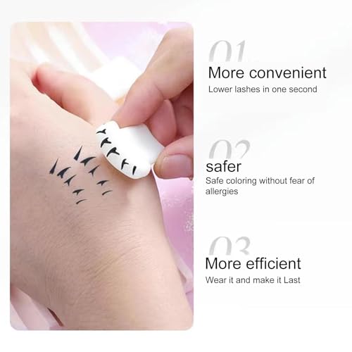 Timbri per ciglia inferiori, timbri in silicone