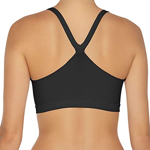 Kit 3 Tops Bandinis, Hanes, Feminino, Preto, M