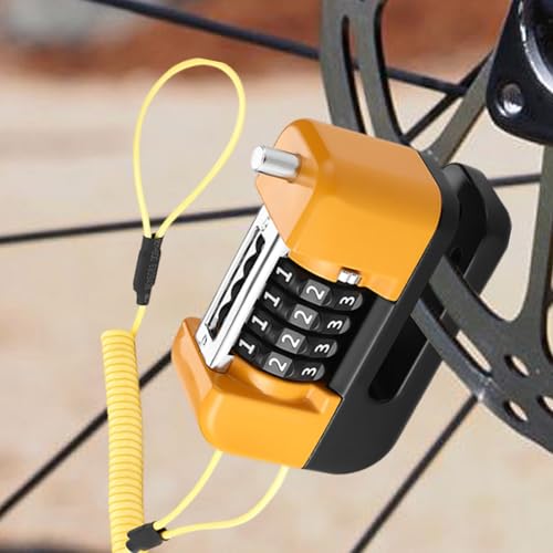 Antivol de roue pour vélo électrique et moto à code combinaison - 4
