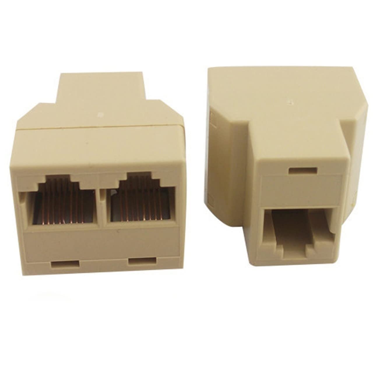 RJ45 Female to Female Coupler Connector Network LAN Cable 2 Way Adapter RJ45, Ethernet Cable & LAN Internet Splitter for Cat5 Cat5e Cat6 Cat 7 (Pack of 3) (B0D9BHW6DG) Amazon Price History, Amazon Price Tracker