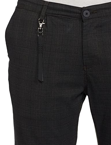 Image of Spykar Men's Slim Fit Trousers