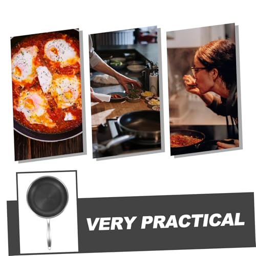 Wok Mikinona con superficie antiadherente en acero inoxidable miniatura 4