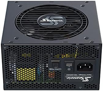 Seasonic Focus GX 750W Power Supply, Full Modular, 80 Plus Gold, 90% Efficiency, Cable-Free Connection, Hybrid Silent Fan Control, 10 Years Warranty, Power and Performance, Black